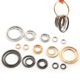 thumbnail image 2 of fastboy 20x Gold Multifunctional Round Spring Snap Clip For Bags Easy To Anddurable Made With Zinc Alloy 1Set, 2 of 6