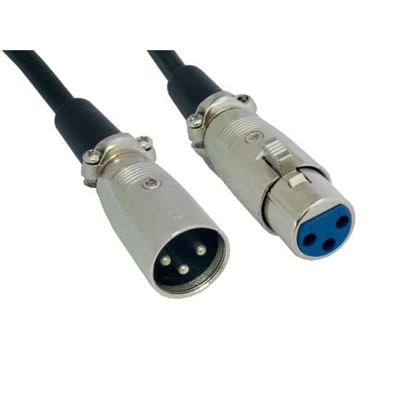 Cable Leader 6ft XLR Male to XLR Female Extension Microphone Cable