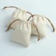 thumbnail image 2 of Cotton Burlap Jewelry Packaging Pouches Organizer Wedding Christmas Party Candy Bag Present Mariage Jute Drawstring Gift Bag Jute Flat No Logo 10x12cm, 2 of 6