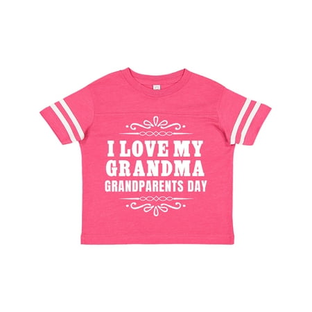 

Inktastic Grandparents Day I Love My Grandma Gift Toddler Boy or Toddler Girl T-Shirt