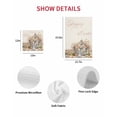 thumbnail image 7 of Easter Bunny Eggs Kitchen Dish Towels for Drying Dishes Set of 4, Spring Pink Flowers Country Cabin Beige Waffle Weave Microfiber Hand Tea Bathroom Towels Quick Dry & Absorbent Towel 15.7x23.6, 7 of 7