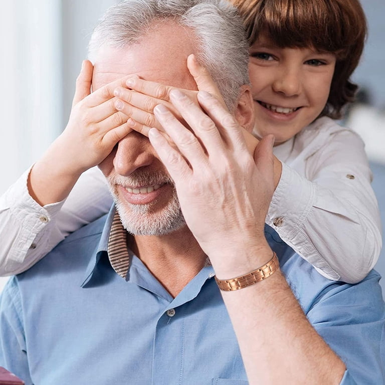 Wollet Magnetic Copper Bracelet, Adjustable Bangle photo 5