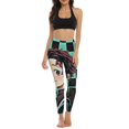 thumbnail image 6 of Demon Slayer Womens Lounge Legging Soft Workout Athletic Running Yoga Pants Yoga Leggings XL, 6 of 8