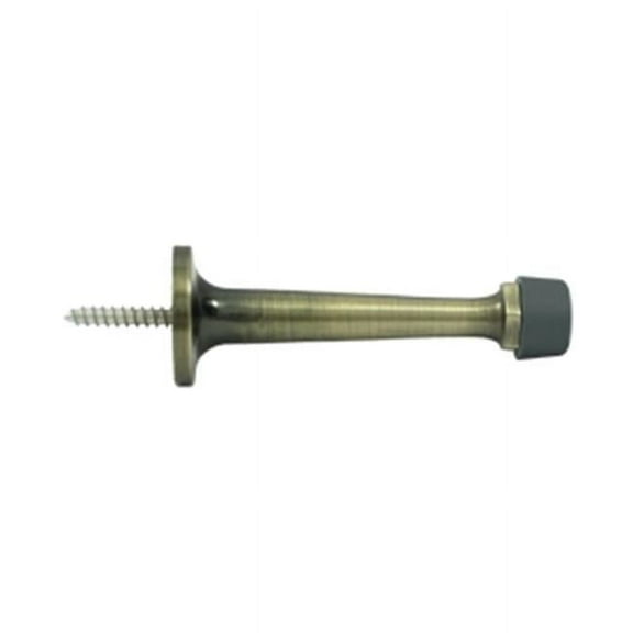 3.25 in. Baseboard Door Bumper, Antique