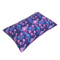 thumbnail image 2 of Fotbe Blue Skull Rose Pillow Cases - Envelope Closure - Luxury, Extra Soft, Cooling Pillow Covers - Wrinkle, Fade, Stain Resistant-16"x24", 2 of 8
