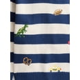 thumbnail image 2 of Wonder Nation Toddler Boys Graphic Sweater with Long Sleeves, Sizes 12M-5T, 2 of 3