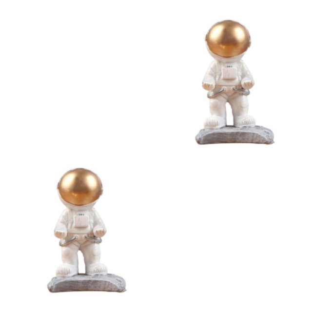 Bearachild Soporte de exhibición de astronauta, soporte único y funcional para gafas y bolígrafos, soporte para calentar la casa Type2 NO2