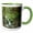 Green/White, variant on 3drose, Olympic Np, Sol Duc Valley, Rainforest Stream - Us48 Jwi1351 - Jamie and Judy Wild, 11oz Mug