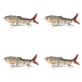 thumbnail image 1 of Señuelo pesca robótico Wobbler eléctrico 4 segmentos Auto Swimbait USB (BL-379), 1 of 8