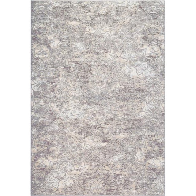 Dynamic Rugs FC28969056555 2 ft. 1 in. x 7 ft. 7 in. Fresco 96905 Rectangle Transitional Area Rug - 6555 Beige & Taupe