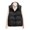 Black XXL, variant on Women Winter Coat with Zipper Pockets Zip-up Closure Padded Turn-down Collar Sleeveless Solid Color Outdoor Leisure Sports Down Waistcoat