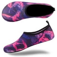 thumbnail image 5 of VIFUUR Water Shoes for Women Barefoot Quick-Dry Beach Swim Socks Purple/Red Feather, 5 of 9