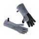 thumbnail image 3 of Guantes de Soldadoura de Fragua, Guantes de Barbacoa de Protectura de la Costura de la Piel de Vaca Resistente A Alta Temperatura para Hornear para Hornear, 3 of 8