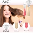 thumbnail image 2 of Giantree 4Pcs Self-Cleaning Comb Set for Dust Removal at Home or Salon - Stylist Essentials, 2 of 5