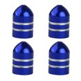 thumbnail image 2 of 4 tapones antipolvo para válvulas de neumáticos de coche y motocicleta de aleación de aluminio con forma de forma duradera., 2 of 8