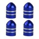 thumbnail image 2 of 4 tapones antipolvo para válvulas de neumáticos de coche y motocicleta de aleación de aluminio con forma de U, 2 of 9