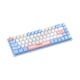 thumbnail image 4 of Teclado mecánico para juegos de escritorio, cómodo para PC, con cable USB, 68 teclas Azul, 4 of 9