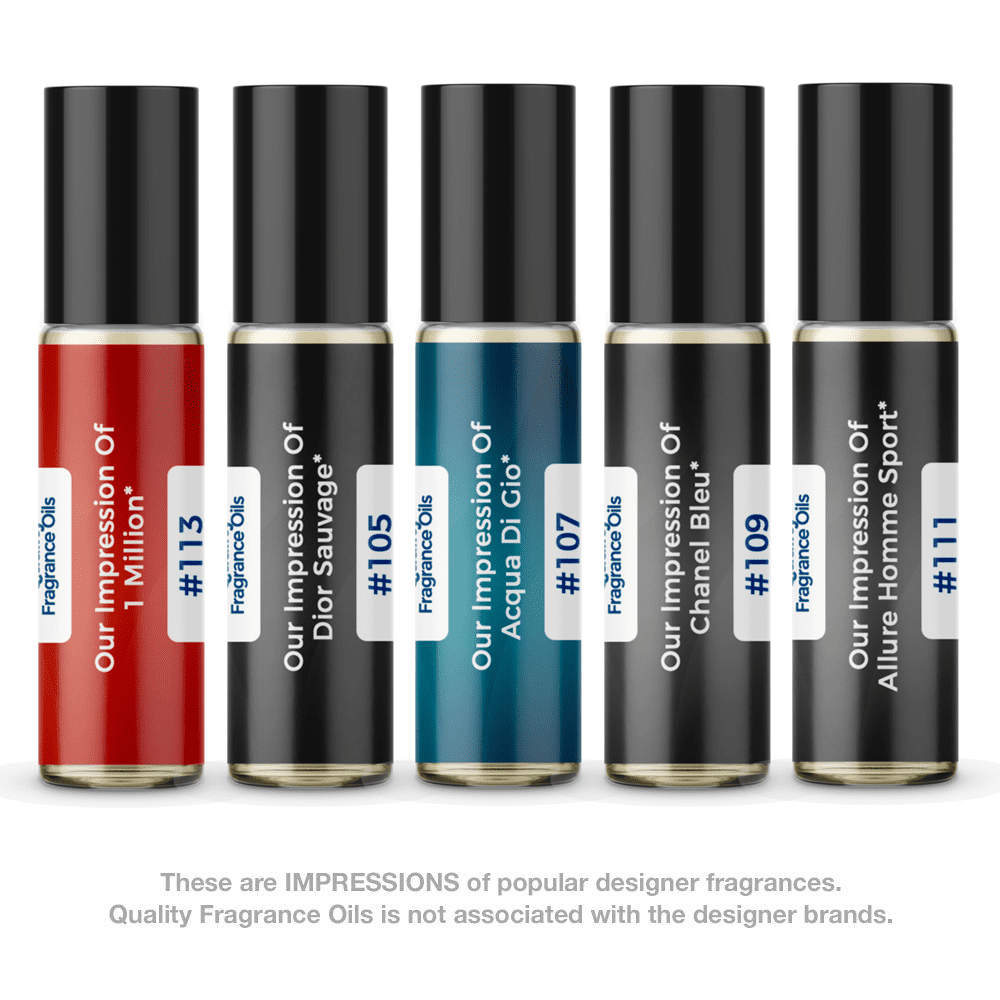 Men's Top 5 Cologne Impressions (Generic Versions of Designer Fragrance