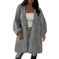 thumbnail image 2 of Pyhlmscde Women's Long Cardigan Sweaters Coats, Cardigan Sweaters for Women, Womens Tops, Fall Clothes, 2 of 5