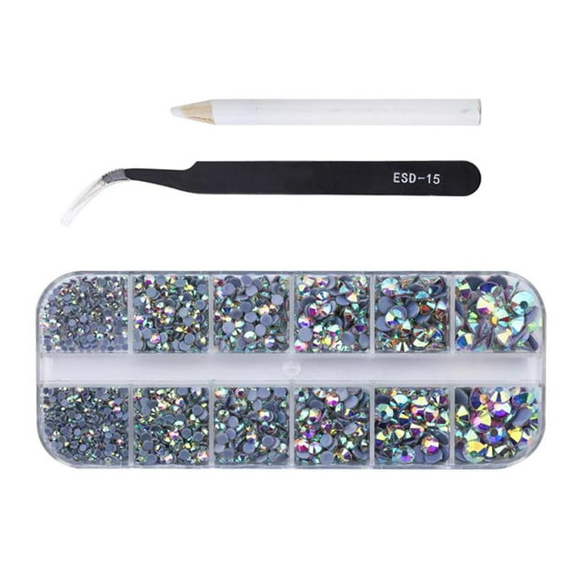 segolike Accessoires d'Ongles DIY Gemmes flatback Multi Tailles