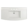 thumbnail image 7 of BOCCHI 1168-001-0127 Lavita Console Sink Fireclay 40 in. 3-Hole with Overflow, 7 of 7