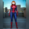 thumbnail image 4 of Disfraz de superhéroe para mujer, Spiderman, para niñas, juego de PS4, disfraz de Halloween, traje Zentai, mono para adultos y niños, 4 of 4