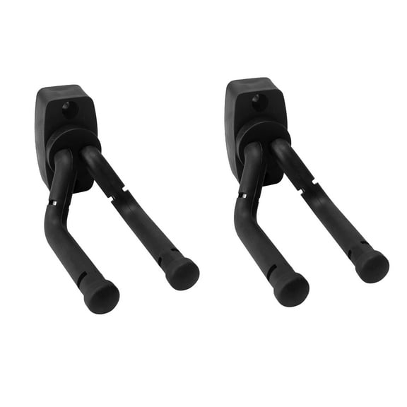 2 Pack Zenison Guitar Wall Hanger Padded Adjustable Neck Thickness All Sizes Universal