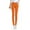 Orange, variant on Kureaily Women High Rise Jean Classic Solid Color Ankle Jeans Casual Regular Tight Fitting Jeans Loose Lounge Trousers