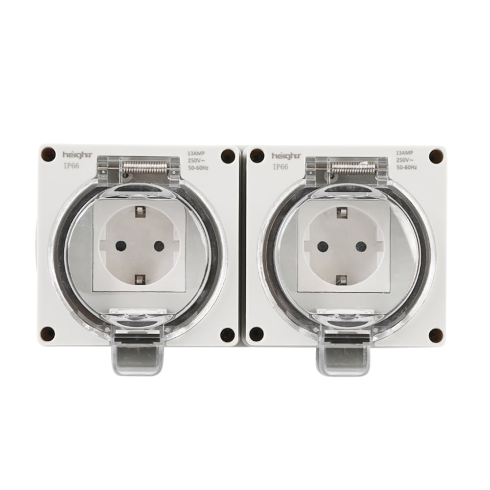 Outdoor Socket IP66 Weatherproof High 