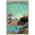 thumbnail image 4 of Panama Canal, Litho (1000 Piece Puzzle, Size 19x27, Challenging Jigsaw Puzzle for Adults and Family, Made in USA), 4 of 4