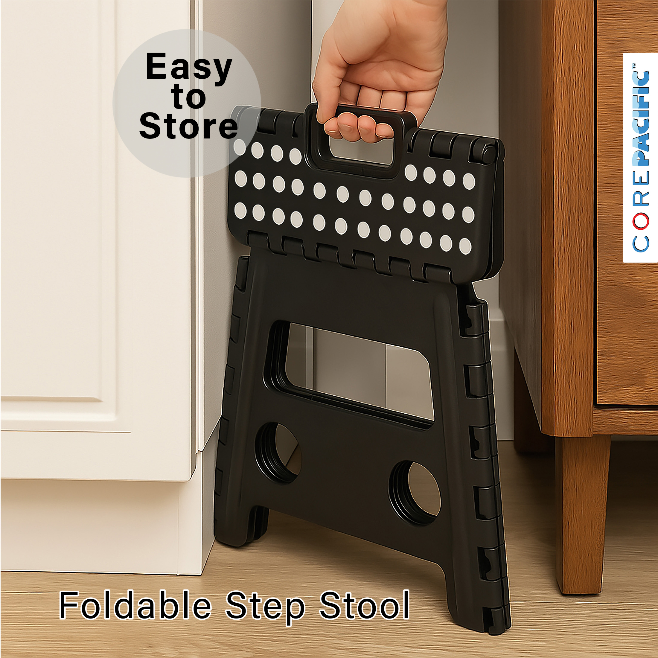 Core Pacific 12-Inch Extra Wide Folding Step Stool photo 5
