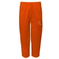 thumbnail image 4 of Toddler Outerstuff Green/Orange Miami Hurricanes Red Zone Two-Piece V-Neck Top and Pants Set, 4 of 4