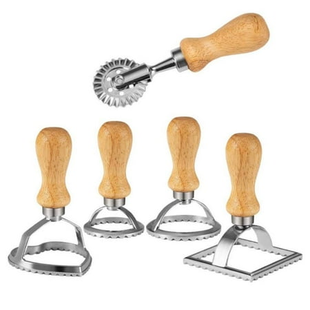 

Pastry Wheel Cutter Pasta Cutter Wheel Ravioli Crimper Wheel ForHome Baking Tool