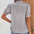 thumbnail image 5 of Usted Es Más Que una Camisa de Puntuación de Prueba, Cuello en V de Manga Corta Suelta, Camisa para Mujeres, 5 of 5