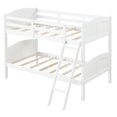 thumbnail image 2 of Angel Line Rowan Twin over Twin Bunk Bed, White, 2 of 5