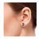 thumbnail image 1 of Aretes Perla Cultivada y Chapa de Oro, Negros, 1 of 5