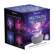 Merkury Innovations Multiglow Galaxy Night Light LED Lightshow Projector - 5.7 Height, 5.23 Width