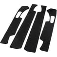thumbnail image 3 of Red Hound Auto Custom Fit 2015-2019 Compatible with Ford F-150 Crew Cab 4pc Kit Door Entry Guards Scratch Cover Protector Paint Protection Sill Threshold Scuff Shield Set, 3 of 8