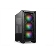 LIAN LI LANCOOL II MESH C RGB BLACK Tempered Glass ATX Case - Black Color ,Type C Included- LANCOOL II MESH C RGB-X