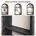 thumbnail image 2 of GraduationMall Shadow Box 10x16 Display Cases with Linen Back and Removable Shelves, Picture Frame Wedding Bouquet Memorabilia Medals Photo Memory Box for Keepsakes(Old Black), 2 of 7