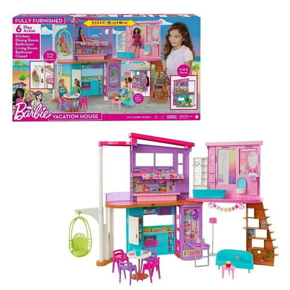 Set de Juego Mattel Barbie Casa de Muñecas Malibú