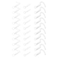 thumbnail image 1 of Briana Williams 20g Clear Nose Rings Studs Retainer for Work Surgery Flexible Nose Screw, 1 of 3