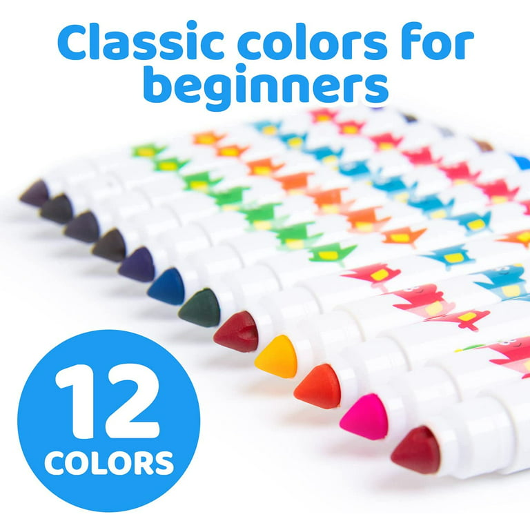 Jar Melo Washable Dot Markers Kit for Kids 3-8+ Age,8 Colors Non Toxic