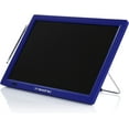 thumbnail image 3 of Televisor LED portátil Recargable de 14 Pulgadas con HDMI, SD/MMC, USB, VGA, Entrada y Salida AV y sintonizador Digital Integrado, Azul, 3 of 5