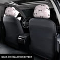 thumbnail image 3 of Kdxio Cute Panda Pattern Print 2 Piece Car Head Rest Covers Set Auto Front/Rear Seats Headrest Cover Universal Fit Most Cars,Sedan, SUV, 3 of 9