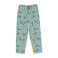 thumbnail image 4 of Xecao Lemon Ice Cream Women's Straight Lounge Pajama Pants: The Epitome of Relaxed Sleepwear, 4 of 9