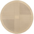 thumbnail image 2 of Safavieh Courtyard Eileen Geometric Indoor/Outdoor Area Rug, Natural/Brown, 6'7" x 6'7" Round, 2 of 7