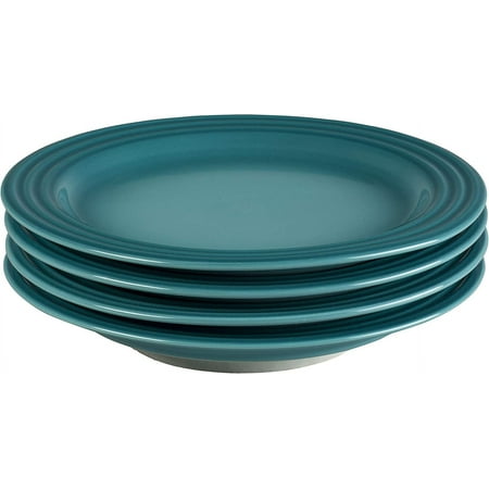 

Stoneware Set of 4 Salad Plates 8.5 each Caribbean