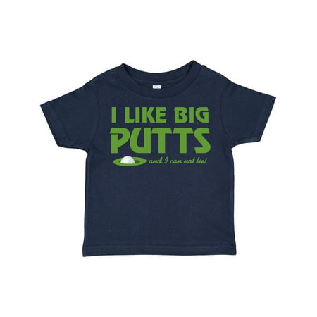 

Inktastic I Like Big Putts Gift Toddler Boy or Toddler Girl T-Shirt