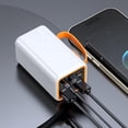 thumbnail image 3 of 4 Slot Charging Bank Solder Free Kit for 4x21700 Lithium Battery, Plastic Power Bank Box DIY Charging Case Accessory, 3 of 3